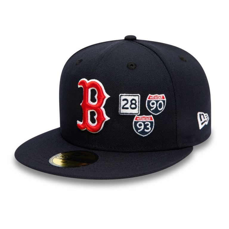 Gorras New Era Mlb Azules - Boston Sox MLB Interstate 59FIFTY 09762TSUR